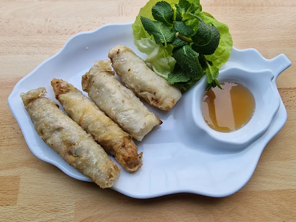 Nems mixte (2 porc/2 vegan)